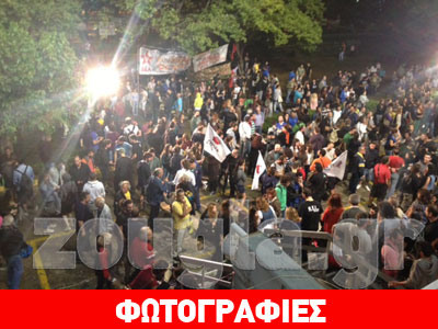 Φωτορεπορτάζ από την 3η συνεχή νύχτα στο Ραδιομέγαρο